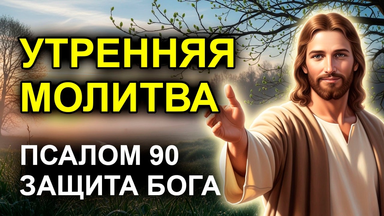 УТРЕННЯЯ МОЛИТВА ПСАЛОМ 90  Включите это, и никакая беда больше не коснется вашей семьи!