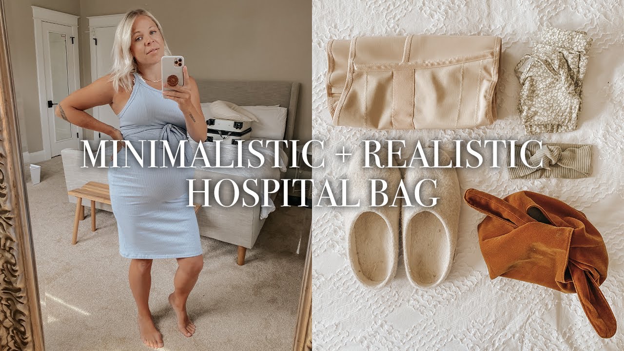 What I'm Packing in My Hospital Bag for Baby #2 - Minimalistic + Realistic