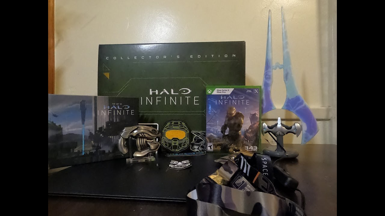 Halo Infinite Collector's Edition Box Set Unboxing