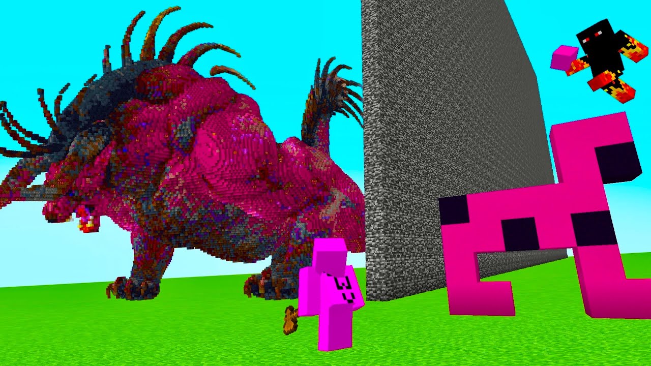 Trolei meu INIMIGO com ANIMAL PRONTO na BATALHA DE CONSTRU&Ccedil;&Atilde;O do MINECRAFT