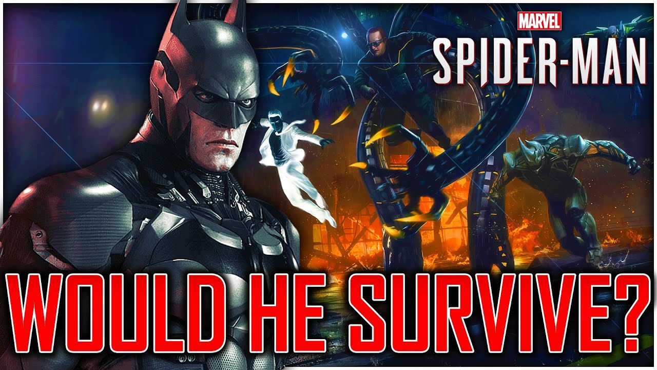 What If Arkham Batman was in Spider-Man PS4? | FAN FICTION