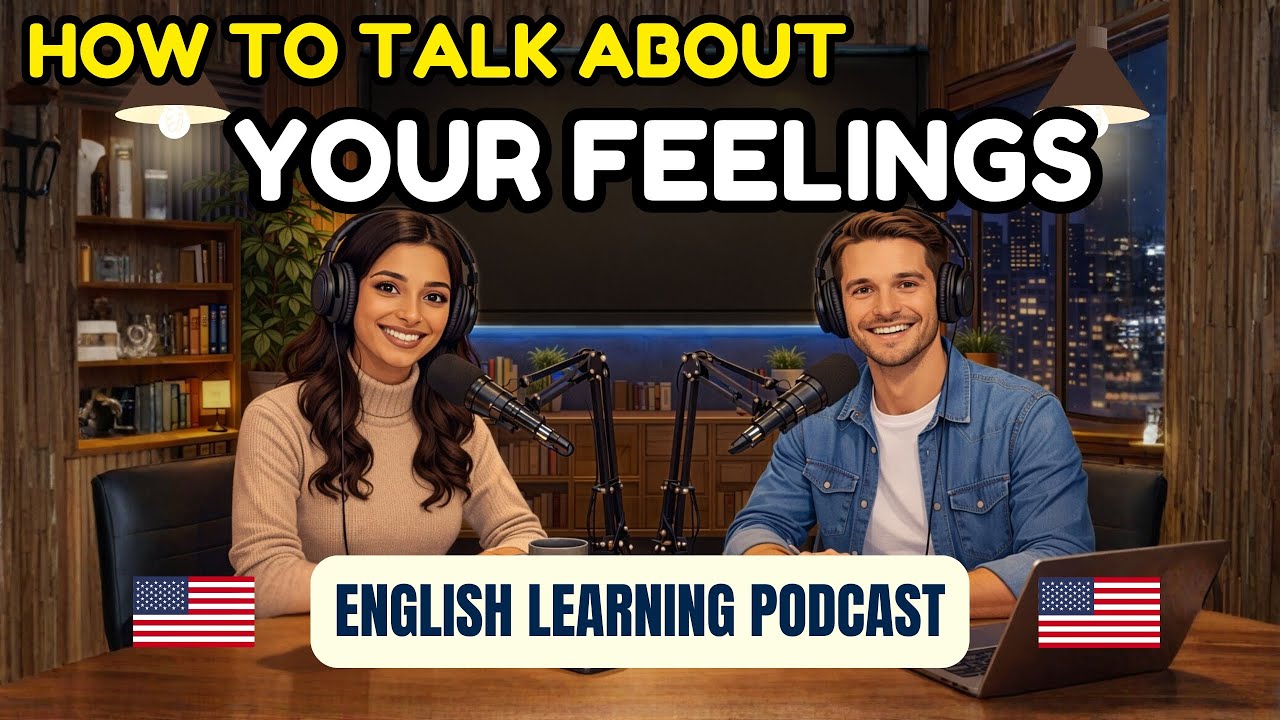 How to Talk About Your Feelings in English Like a Pro | English Conversation Practice