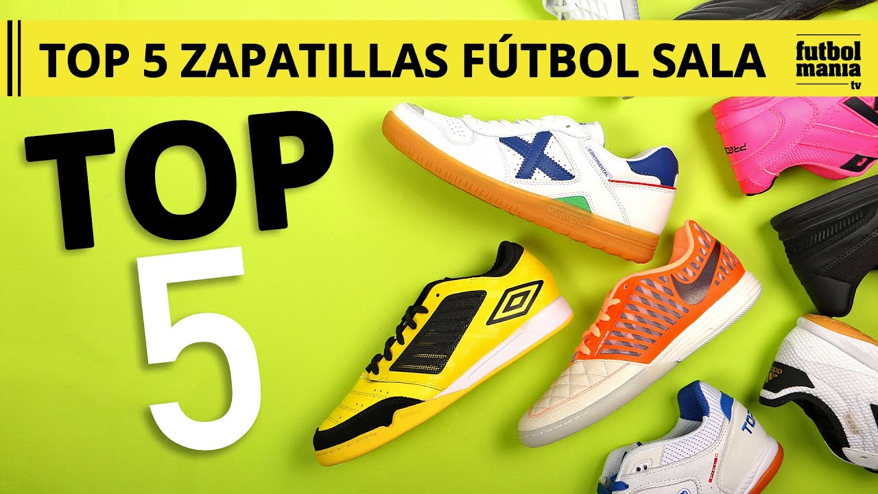 TOP 5 ZAPATILLAS DE FÚTBOL SALA Pretemporada 2019