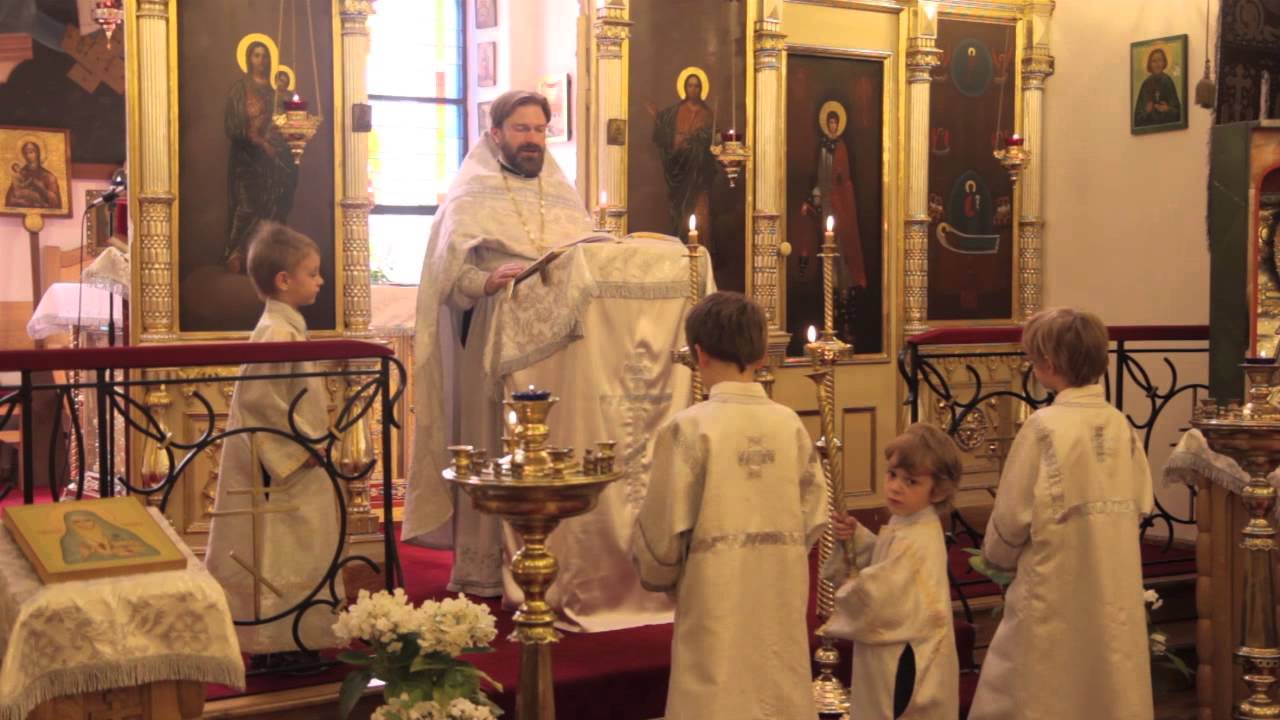 Nabożeństwo w parafii prawosławnej pw. Zaśnięcia Najświętszej Marii Panny w Krakowie