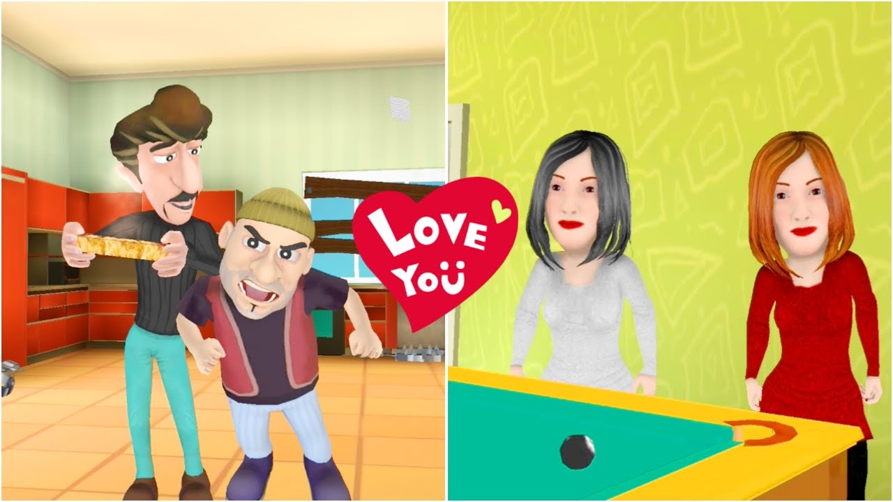 Scary Robber Home Clash Love Struck Full Gameplay