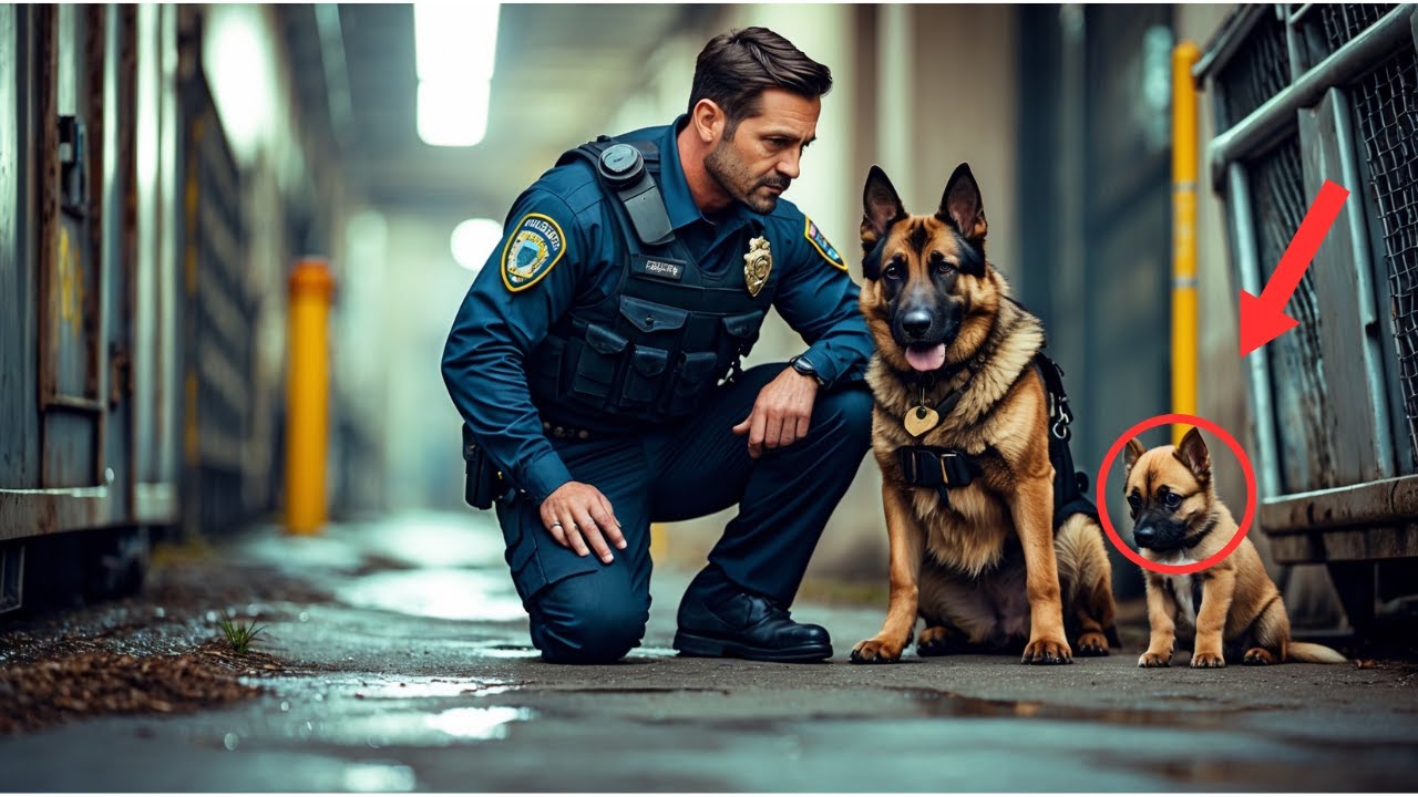 K9-Hund der Polizei hat einen kleinen Zeugen gefunden! Was als nächstes geschah, wird überraschen