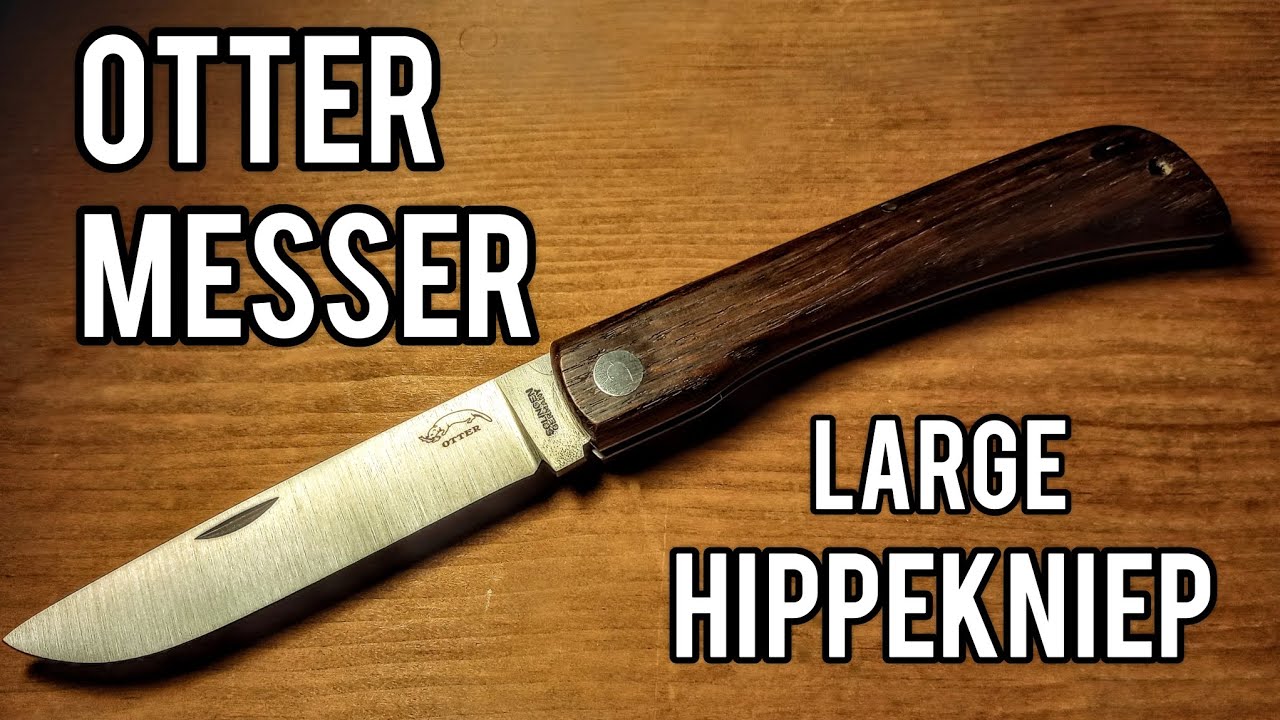 Otter Messer Large Hippekniep Sodbuster Style Knife