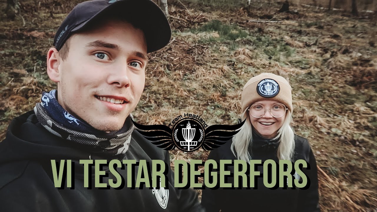 Vi testar Degerfors Discgolfpark - SJ Gropen
