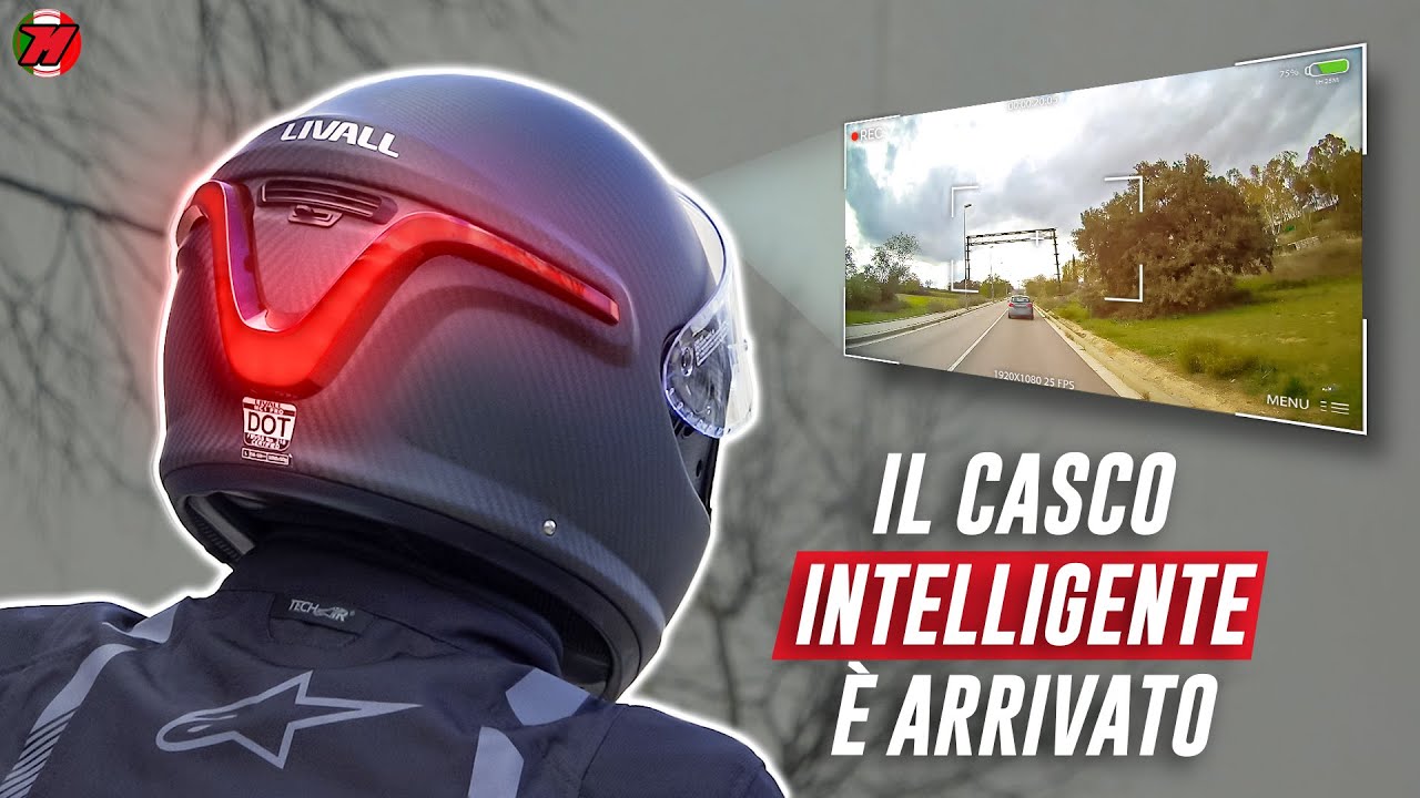 CASCO con CAMERA, LUCI E BLUETOOTH. ⚡ Livall MC1 Pro 🚨