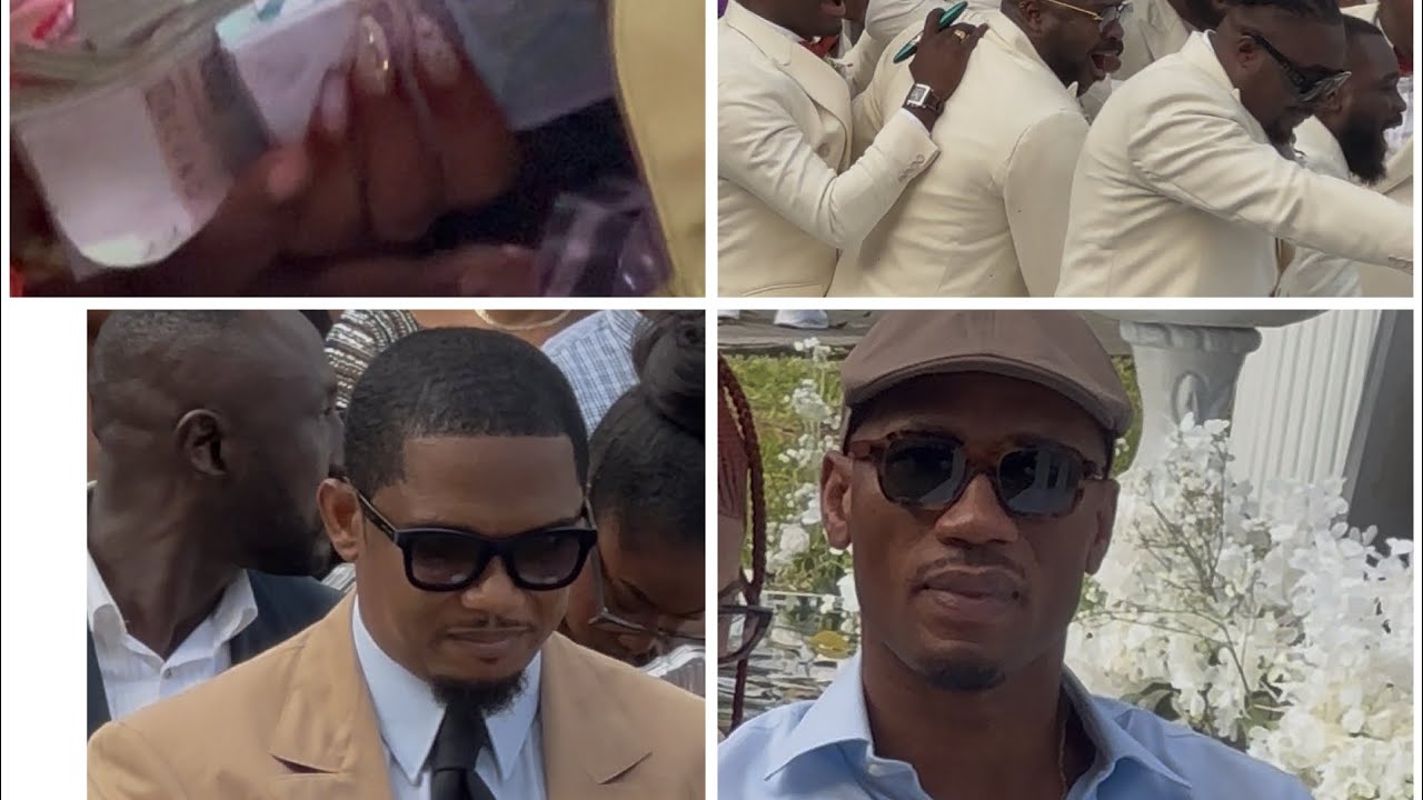 Drogba et ETO'O à l'incroyable mariage de KEROZEN