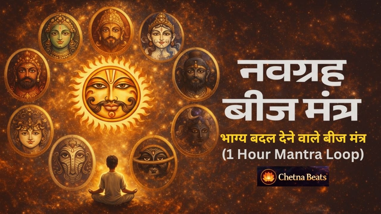 Calm Your Mind & Destiny: All 9 Planets Beej Mantra for Success & Peace | Chetna Beats