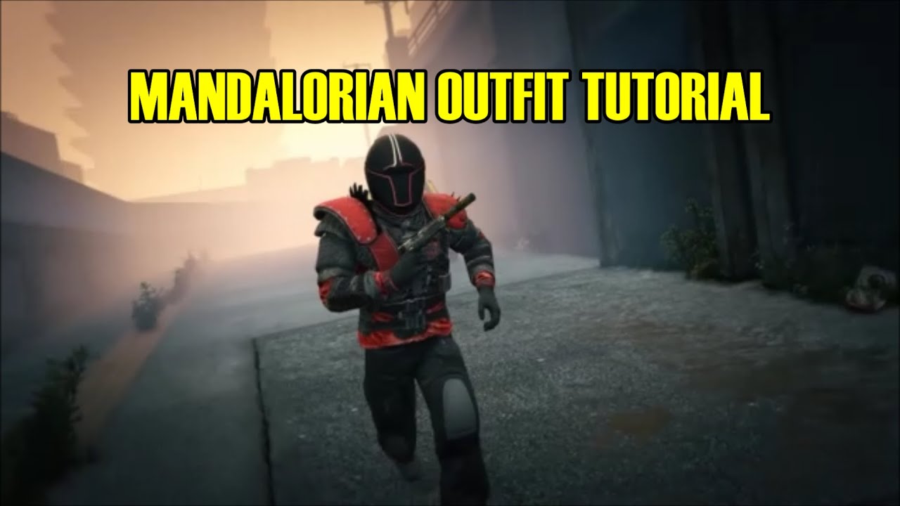 GTA V MANDALORIAN OUTFIT TUTORIAL DEADLINE HELMET GLITCH