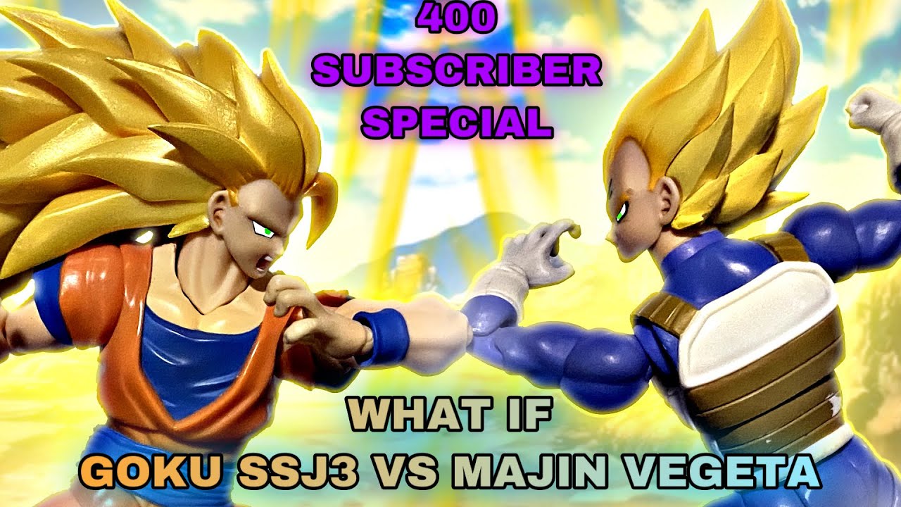 SSJ3 GOKU VS VEGETA [WHAT-IF DBZ STOP MOTION]