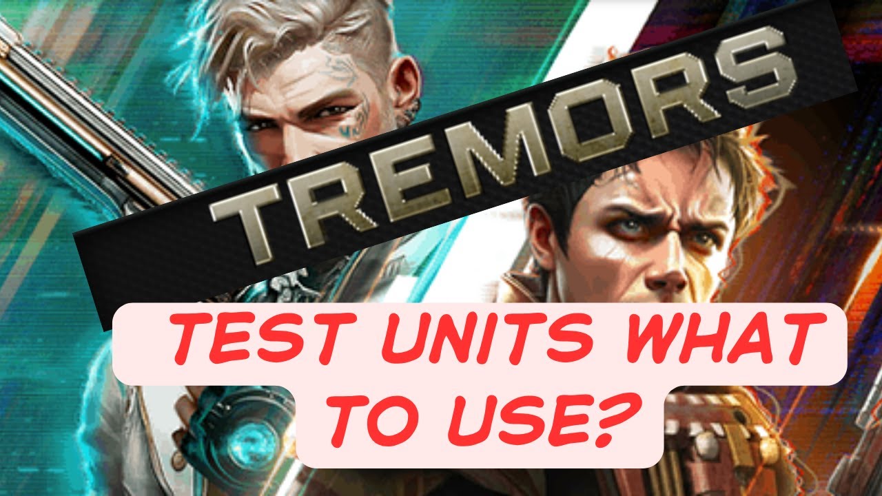 war commander tremors test all units  what   best to use?