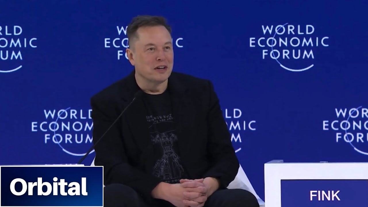 Elon Musk Predicts Robot-Dominated Future at World Economic Forum