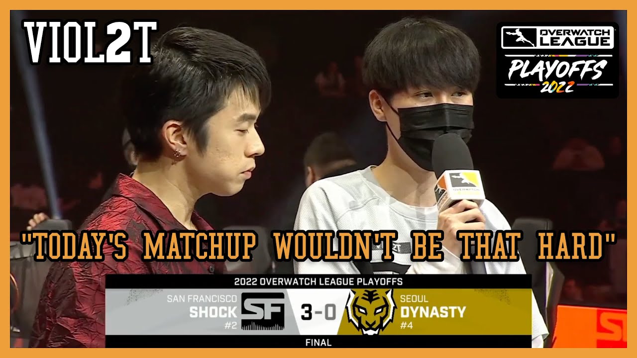 22' OWL Playoffs: San Francisco Shock vs Seoul Dynasty (Viol2t Interview) 11/03