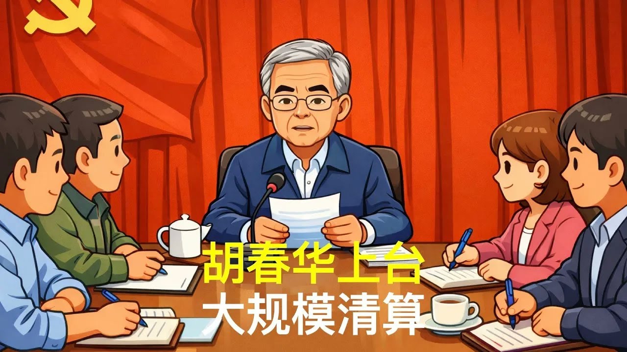 胡春华上台，大规模清算｜胡锦涛｜温家宝｜汪洋｜张又侠｜刘源｜党中央决策议事协调机构