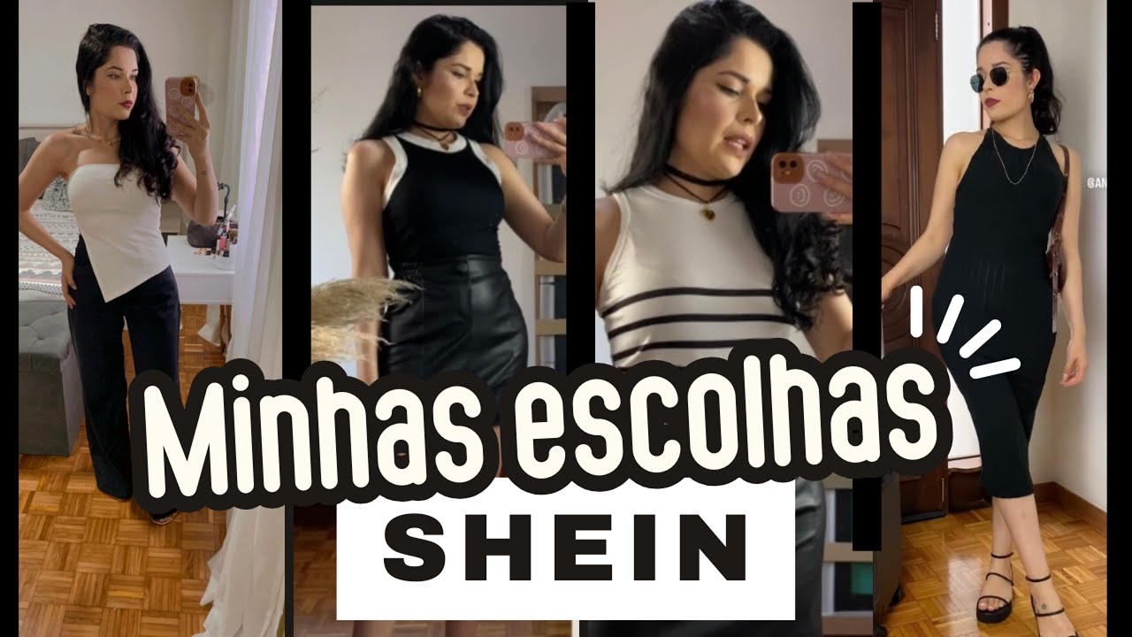 COMPRA MINIMALISTA NA SHEIN. NOVA ATUALIZAÇÃO DO ICMS NA SHEIN