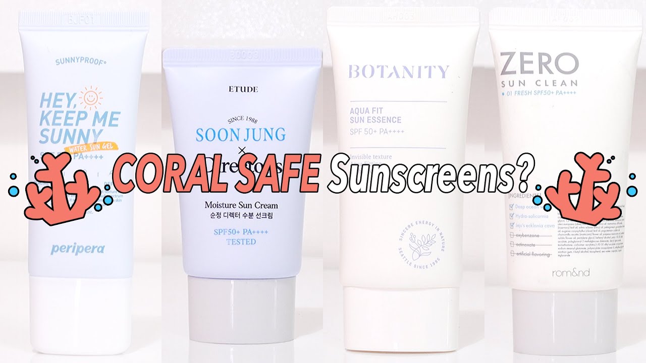 Coral Safe Sunscreen products? light sun cream / summer sun cream