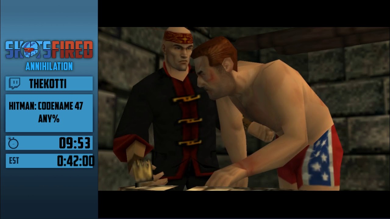 Hitman: Codename 47 speedrun - Shots Fired Marathon