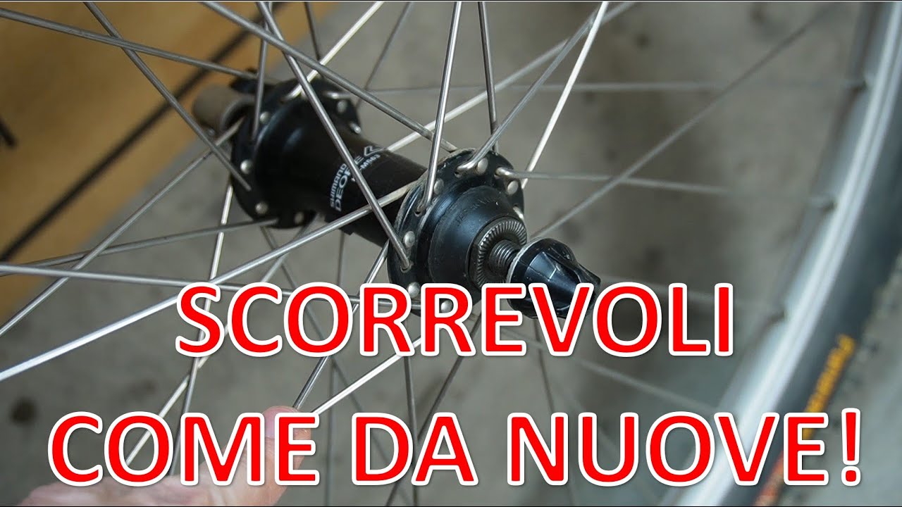 Conversione MTB vintage a gravel - PT02: Revisione mozzi
