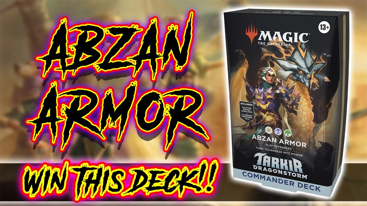 ABZAN ARMOR Precon Upgrade | Budget Commander Deck Tech