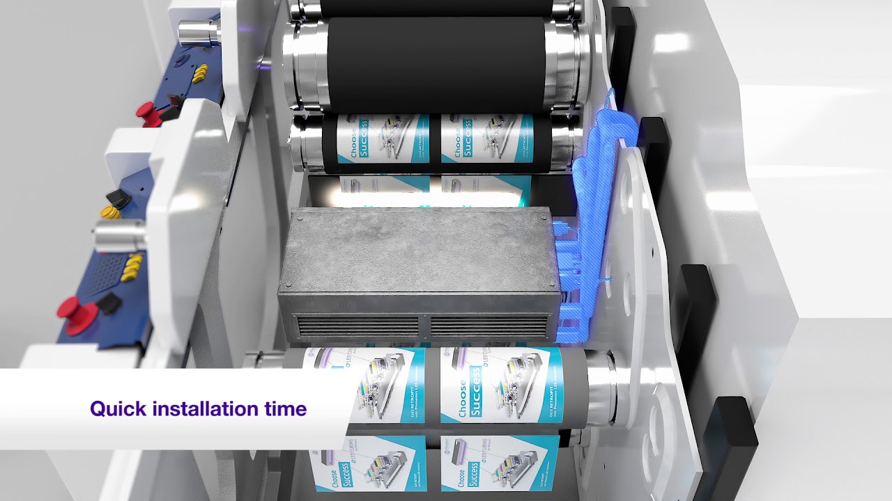 Phoseon UV LED Retrofit video