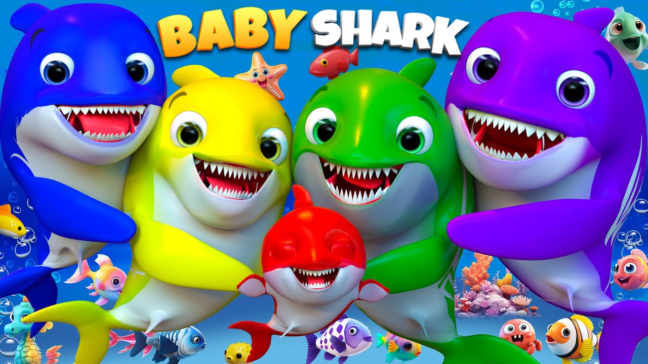 Baby Shark Adventure 🌊 | Songs for Babies and Toddlers #BabyShark #BabySongs #kidsongs