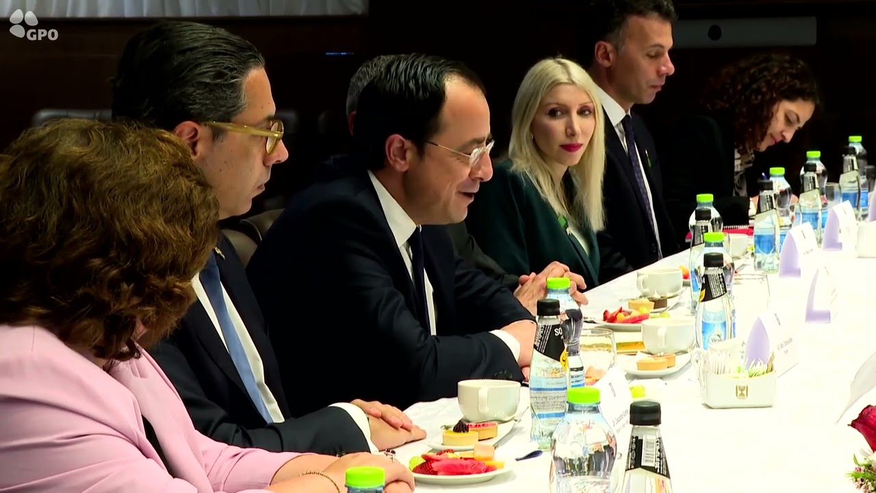 Prime Minister Benjamin Netanyahu Meets with Cypriot President Nikos Christodoulides