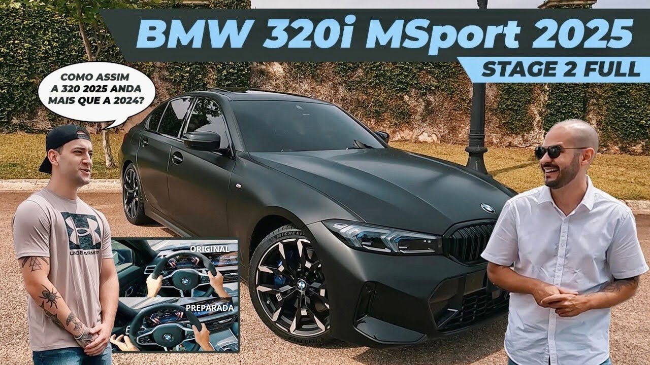 BMW 320i 2025 Estágio 2 FULL + PPF Fosco - Performance by Rafa