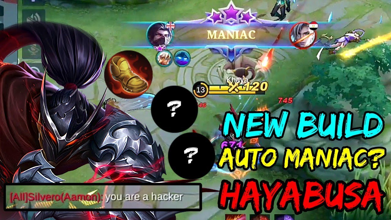 USE THIS NEW KHAYA HAYABUSA BUILD FOR FREE MANIACS! | EPIC SKIN GAMEPLAY - MLBB
