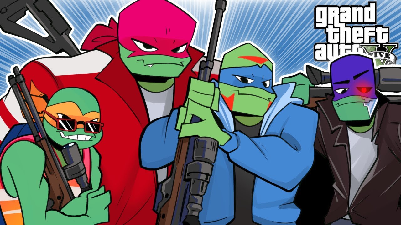 NINJA TURTLES SAVE THE CITY! 🚀 | GTA 5 Online