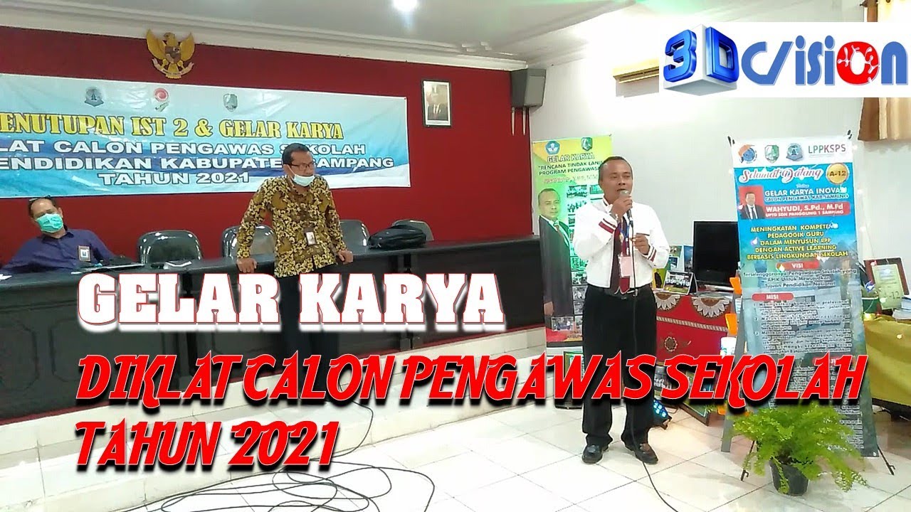 GELAR KARYA INOVASI Calon Pengawas Sekolah 2021 II Kabupaten Sampang II LPPKSPS-LPMP