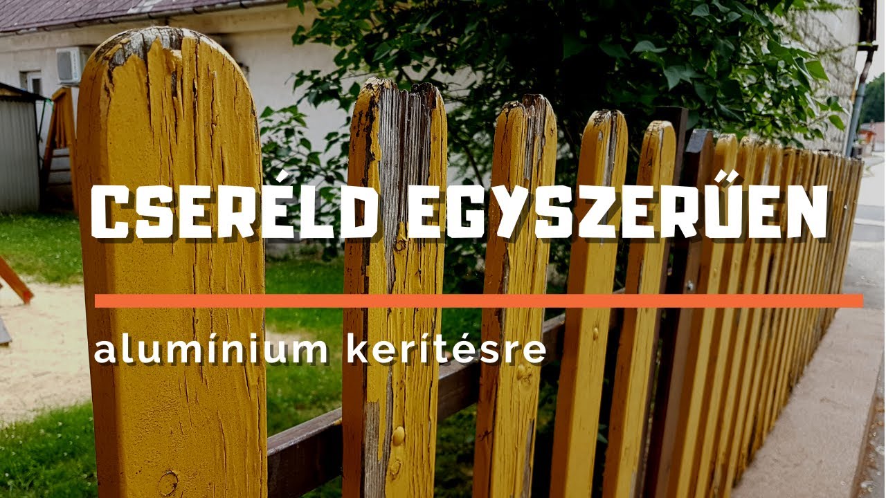 Léckerítésből alumínium kerítés házilag  ( 10 év garancia )