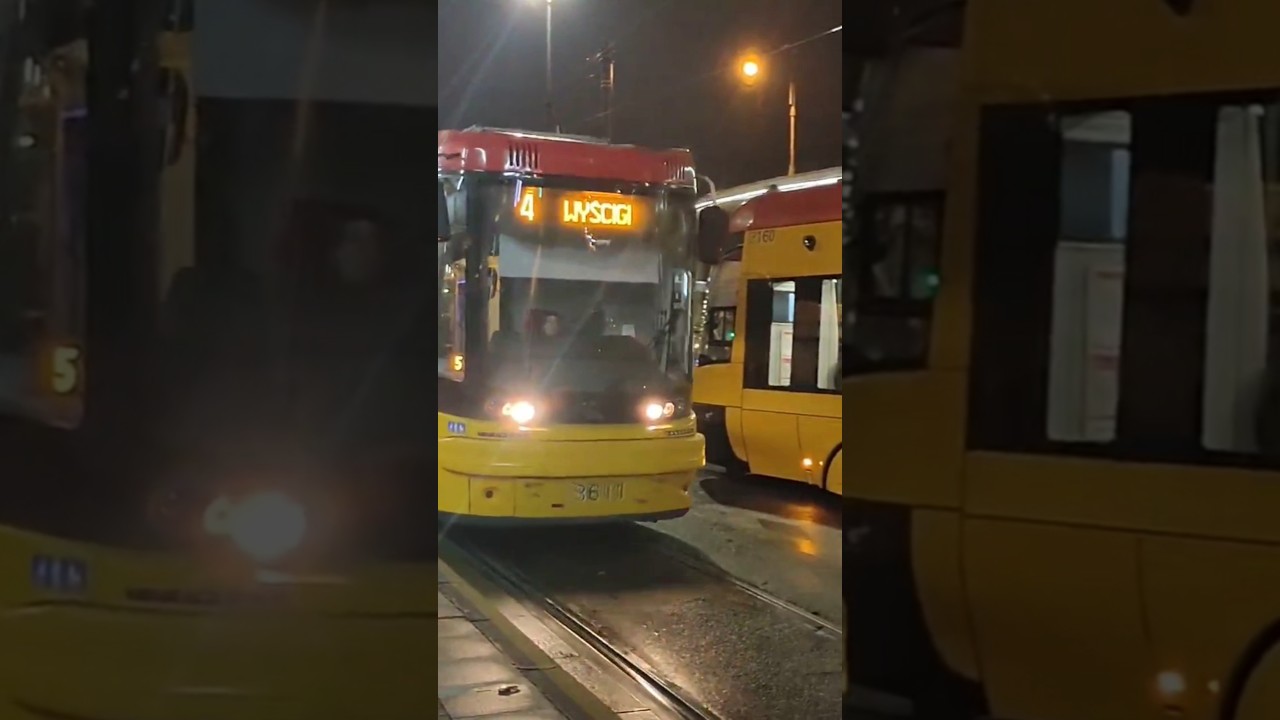 Pesa Jazz Duo tram in Warsaw #shorts
