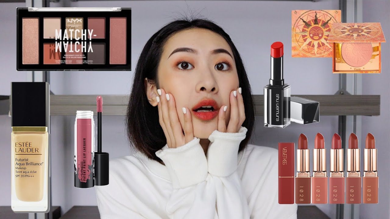 (字幕)GRWM｜用專櫃&開架新品上妝+閒聊🍁用到超美打亮&腮紅!