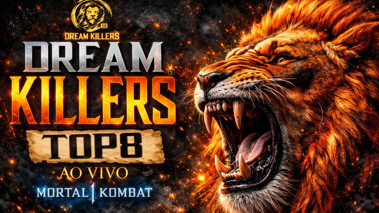 🔴TOP 8  Ao Vivo MORTAL KOMBAT 1 - Camp Interno DREAM KILLERS