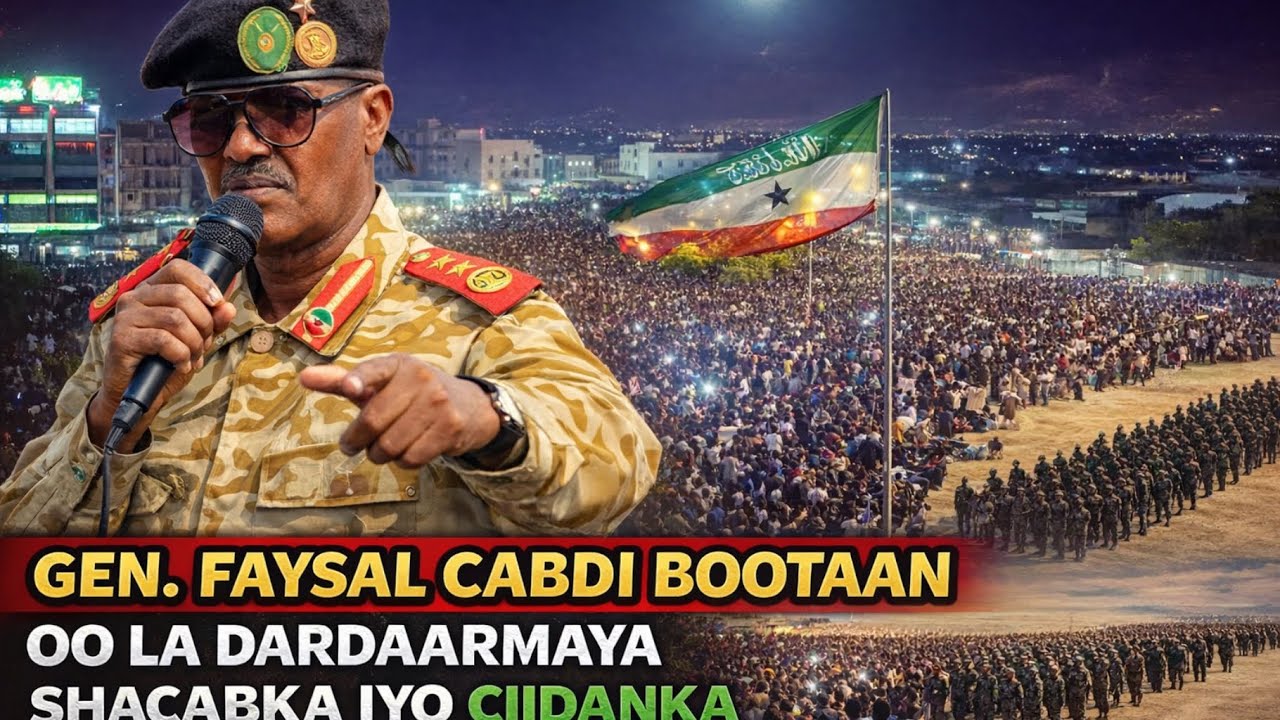Hadal Dhaxal-gal ah oo Hadda Taagan oo General Faysal Cabdi Bootaan hore yidhi