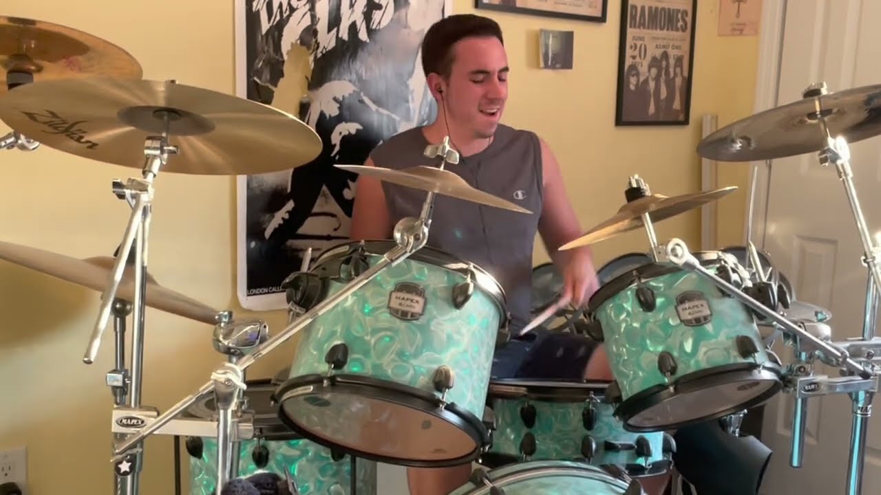 Running up That Hill - Kate Bush Drum Cover (reupload)