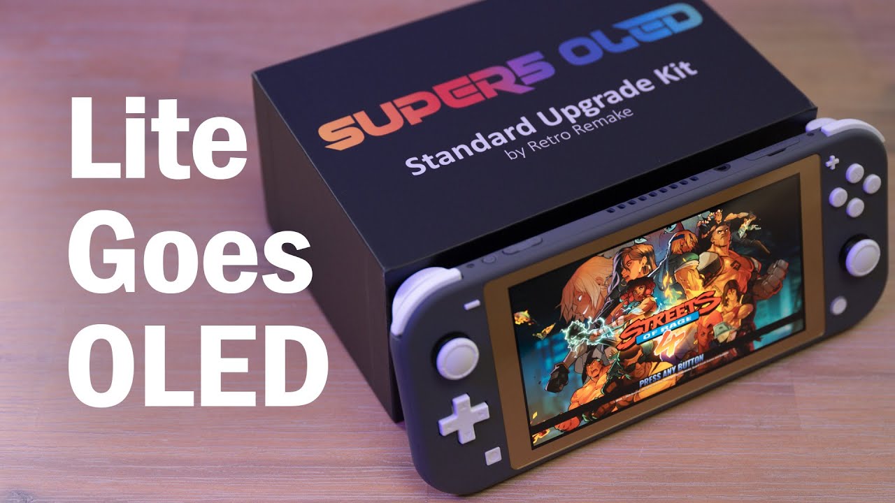 I Installed Taki's Switch Lite OLED Screen