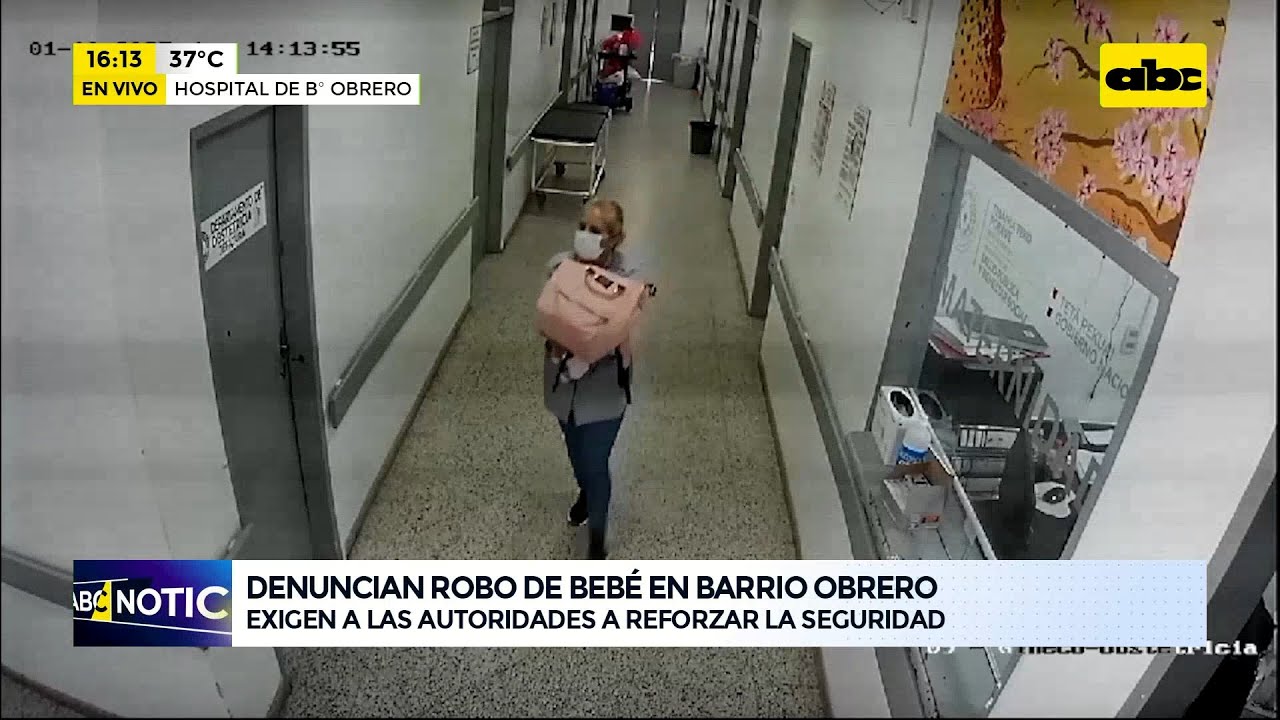 Roban una bebé del Hospital de Barrio Obrero: mujer se hizo pasar por enfermera