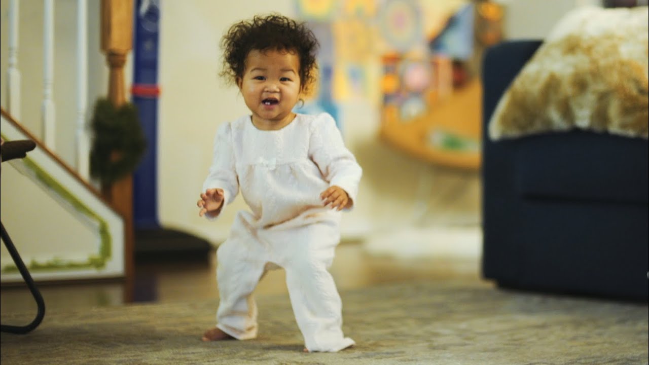 The Baby is Really Walking!