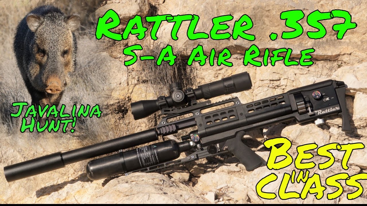 The Rattler  357 S-A Airgun is the Best in Class: Out for a Javalina Hunt