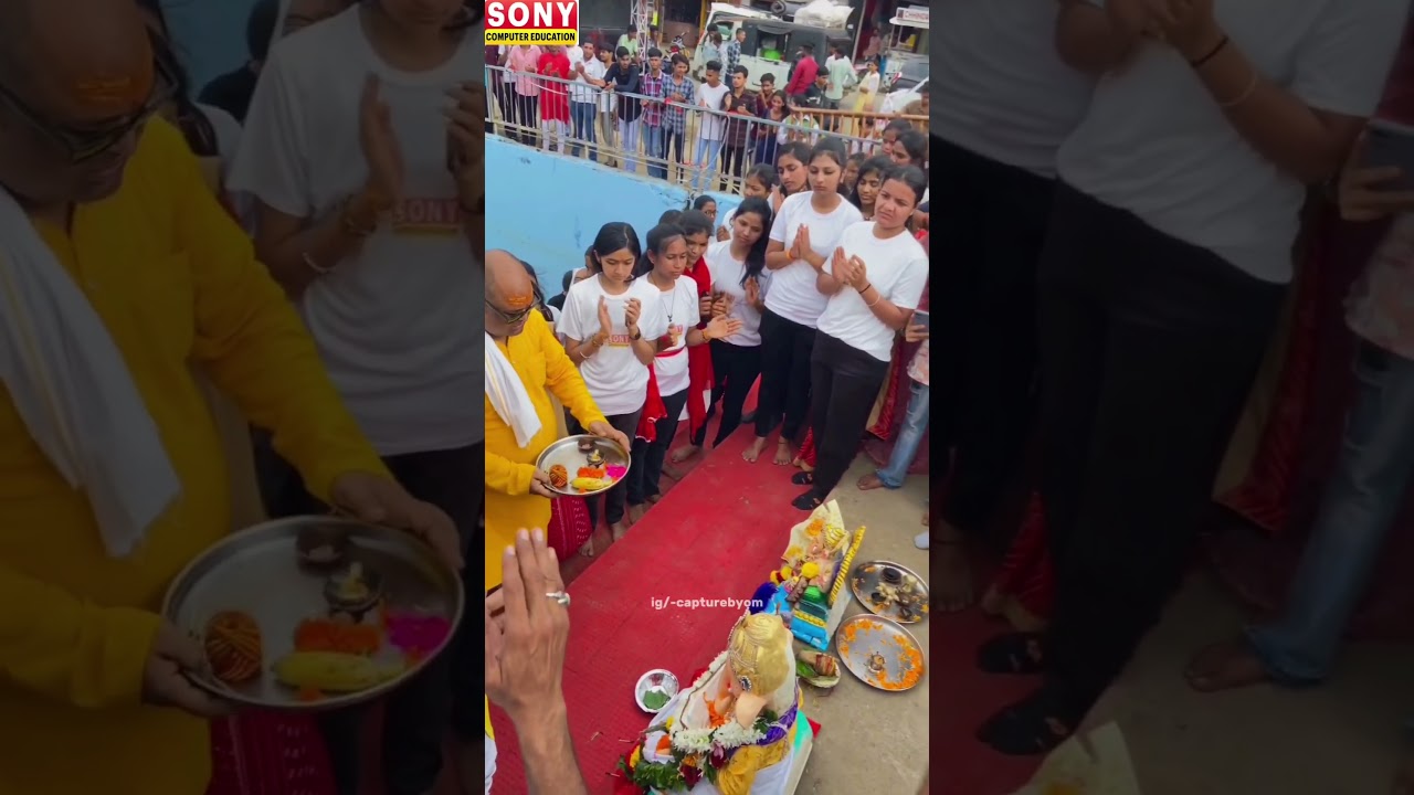 Ganesh Visarjan -Sony Computer Education #activity #fun