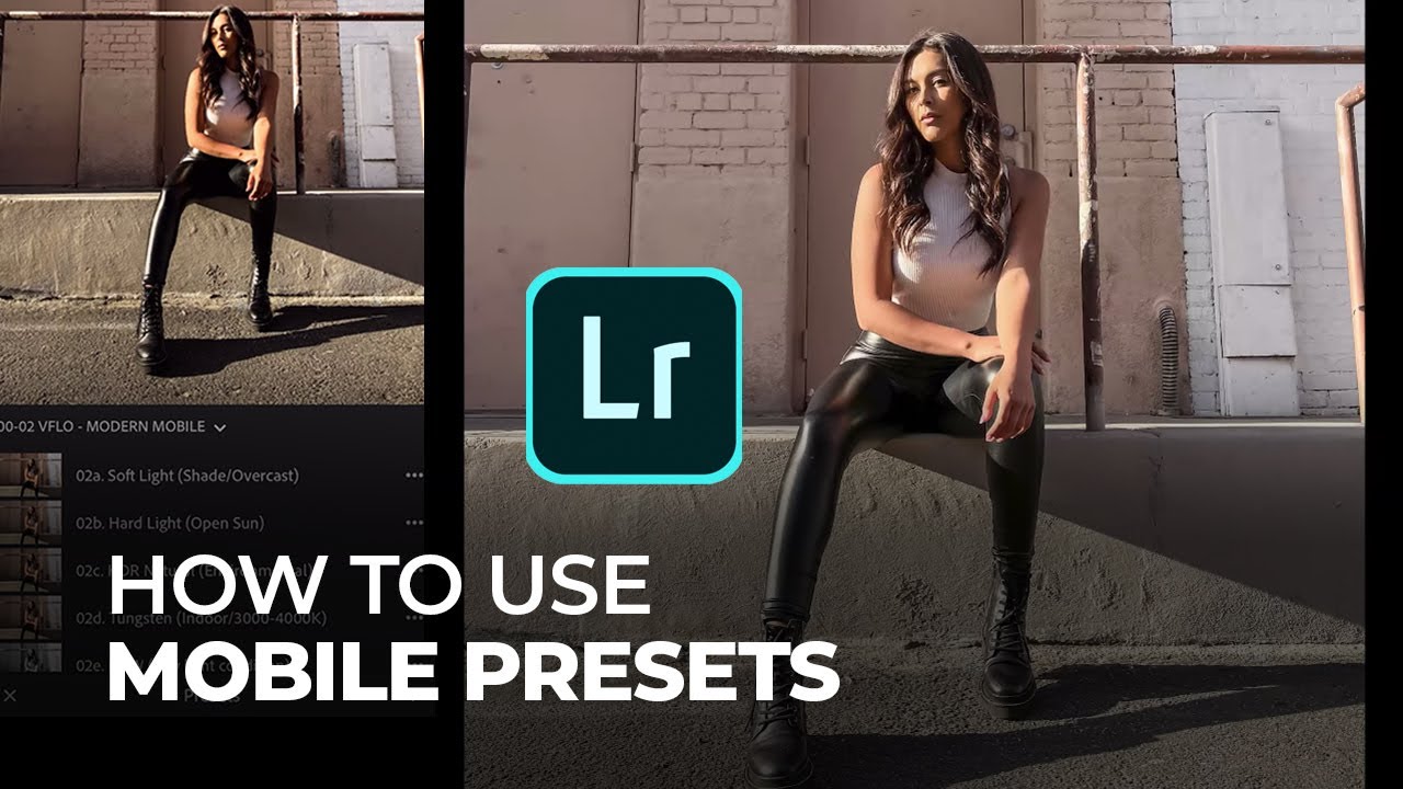 How To Use Visual Flow Lightroom Mobile Presets