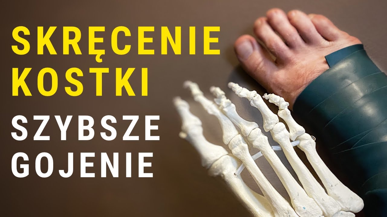 SKRĘCENIE KOSTKI - przyspiesz regenerację - dr n. med. Marcin Wytrążek
