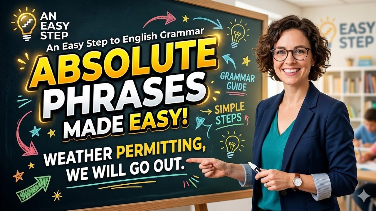 ABSOLUTE PHRASE for SIMPLE SENTENCE