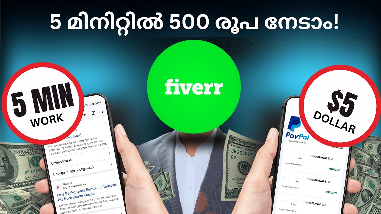How to Earn Money on Fiverr Without Any Skill ( Malayalam ) Fiverr No Skill Jobs Malayalam 2026