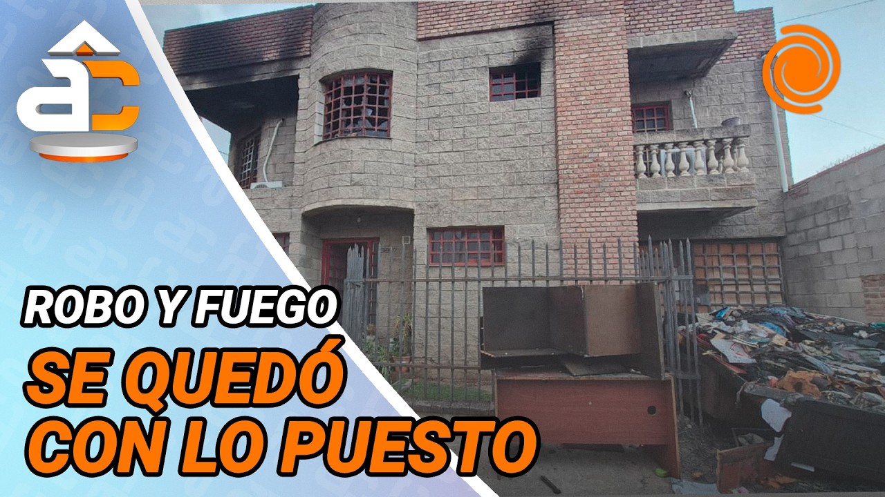 Un VECINO que conoce de la infancia le ROBÓ y PRENDIÓ FUEGO su casa