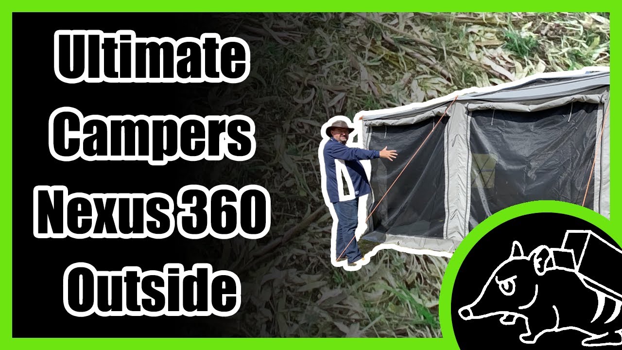 Ultimate Nexus 360 Walk Around including Rear Room, Awning Extensions and Underneath Room Setup